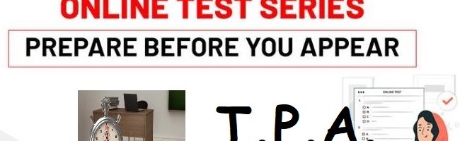 Prectice Test of T.P.A. 1882